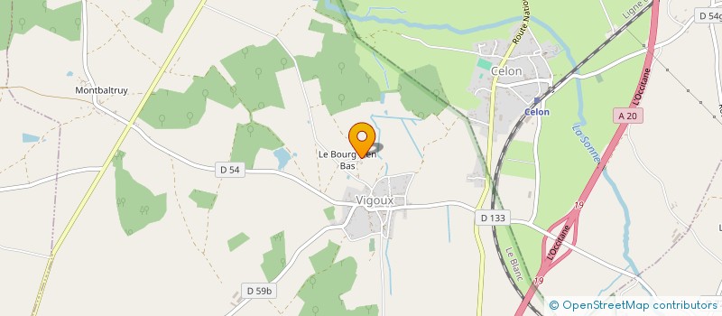 localisation de l'entreprise MONSIEUR BRUNO DUBRAC à SACIERGES-SAINT-MARTIN