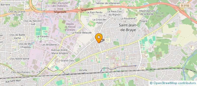 localisation de l'entreprise MONSIEUR BRUNO DUBRAY  SAINT-JEAN-DE-BRAYE