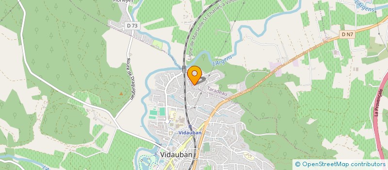 localisation de l'entreprise MONSIEUR BRUNO DUBREUIL  TARADEAU