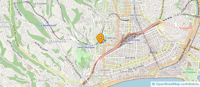 localisation de l'entreprise MONSIEUR BRUNO DUCHEMIN à NICE