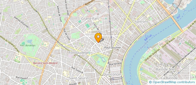 localisation de l'entreprise MONSIEUR BRUNO DUCOUX à BORDEAUX