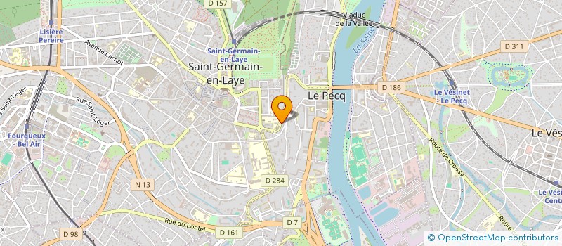 localisation de l'entreprise MONSIEUR BRUNO DUFOURMANTELLE  LE PECQ