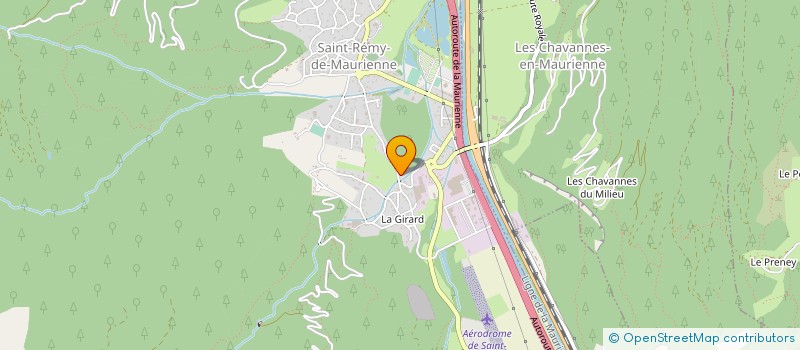 localisation de l'entreprise MONSIEUR BRUNO DULAC  SAINT-REMY-DE-MAURIENNE