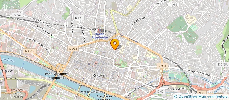 localisation de l'entreprise MONSIEUR BRUNO DULIERE à ROUEN