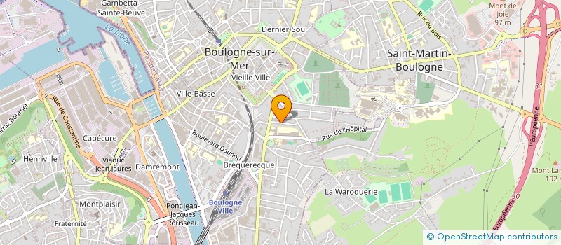 localisation de l'entreprise MONSIEUR BRUNO DUMAIT à BOULOGNE-SUR-MER
