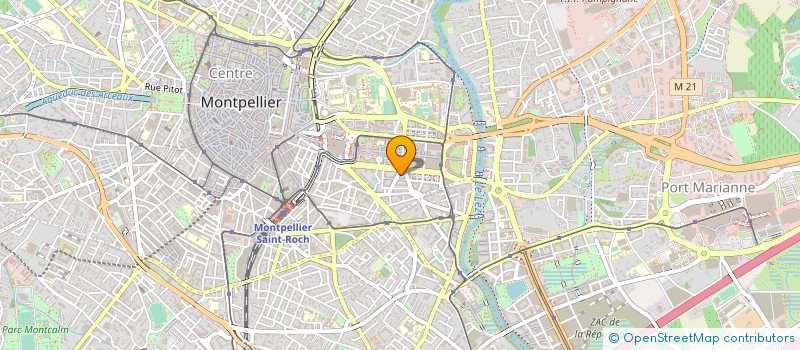 localisation de l'entreprise MONSIEUR BRUNO DUMONT à MONTPELLIER