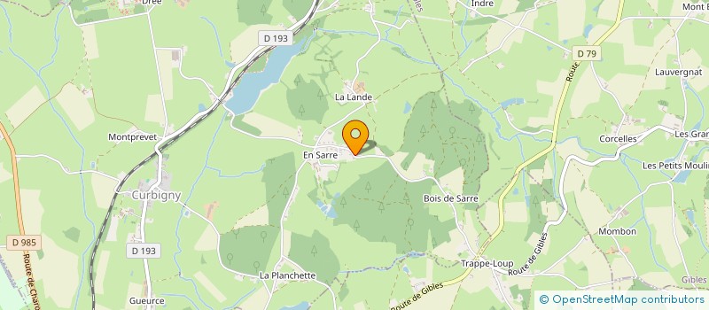 localisation de l'entreprise MONSIEUR BRUNO DUMONTET  OYE