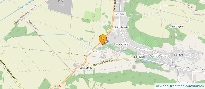 localisation de l'entreprise MONSIEUR BRUNO DUMOULIN à SAINT-SAVIN