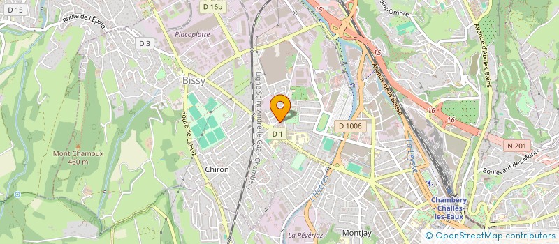 localisation de l'entreprise MONSIEUR BRUNO DUPONCEL  CHAMBERY