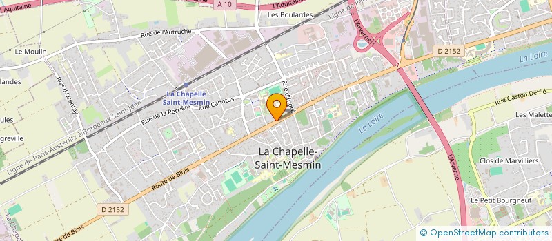 localisation de l'entreprise MONSIEUR BRUNO DUPUY à LA CHAPELLE-SAINT-MESMIN
