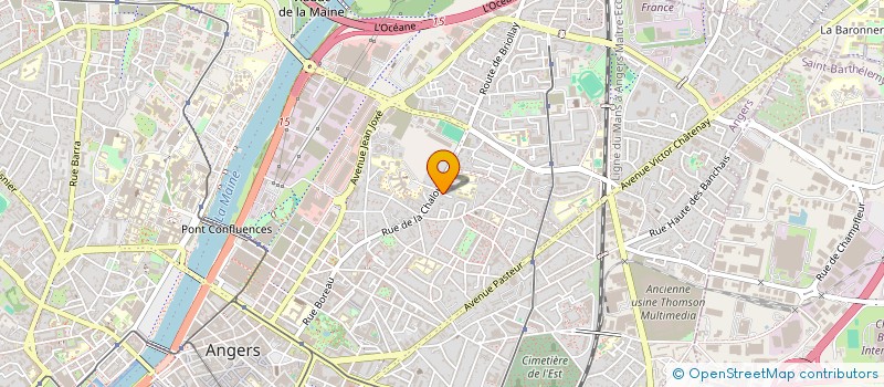 localisation de l'entreprise MONSIEUR BRUNO DUQUOC à ANGERS