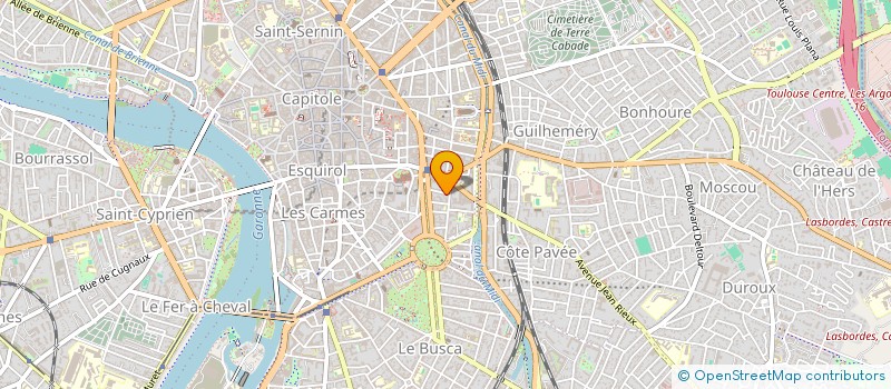 localisation de l'entreprise MONSIEUR BRUNO DURAND à TOULOUSE