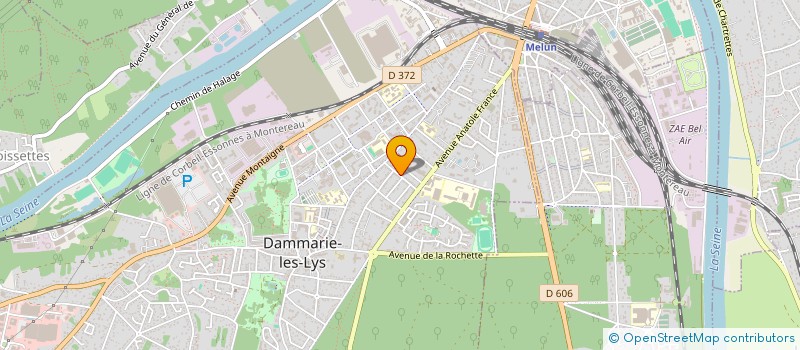 localisation de l'entreprise MONSIEUR BRUNO DURAND à DAMMARIE-LES-LYS