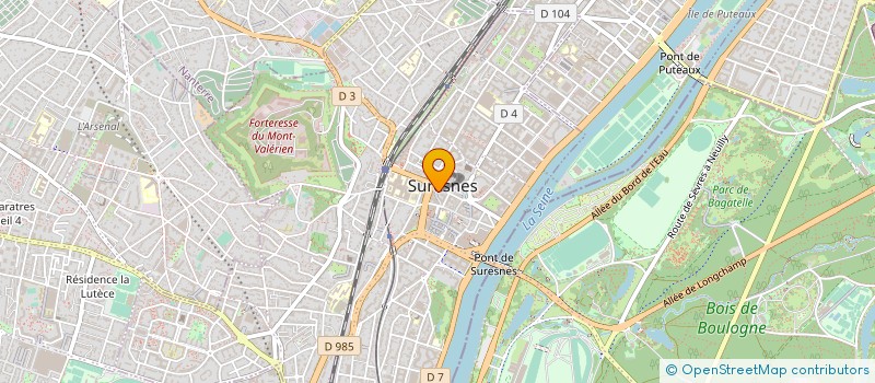 localisation de l'entreprise MONSIEUR BRUNO DURIGON à SURESNES