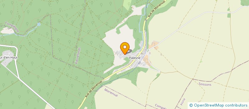 localisation de l'entreprise MONSIEUR BRUNO DUSENT  PIERREFONDS