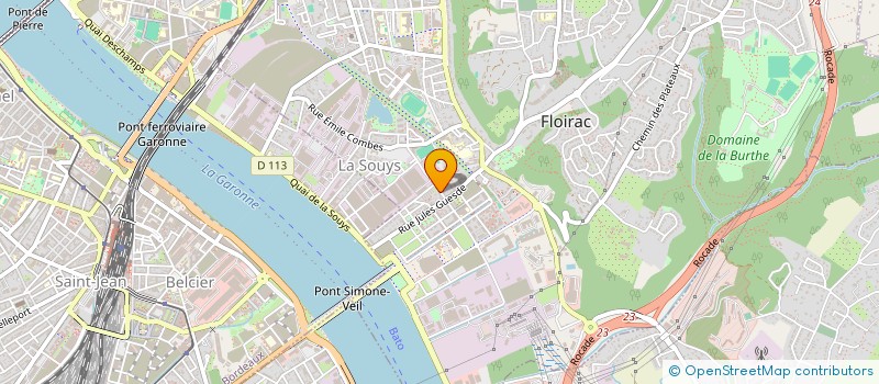 localisation de l'entreprise MONSIEUR BRUNO DUTRAIN à FLOIRAC
