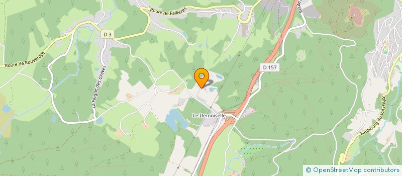 localisation de l'entreprise MONSIEUR BRUNO DUVAL  SAINT-NABORD