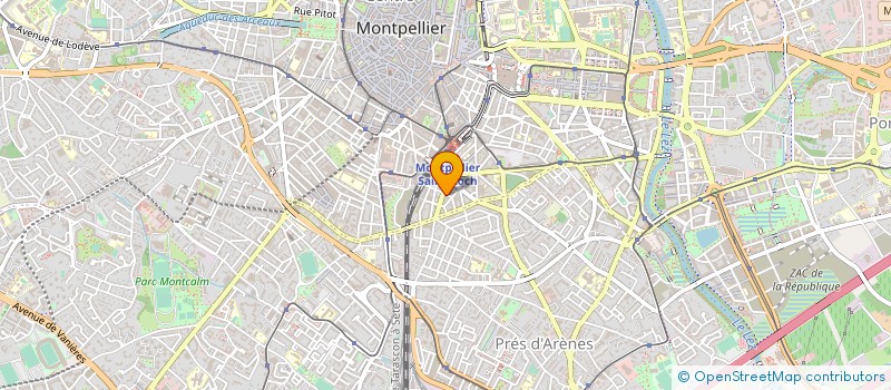 localisation de l'entreprise MONSIEUR BRUNO DUVIVIER à MONTPELLIER