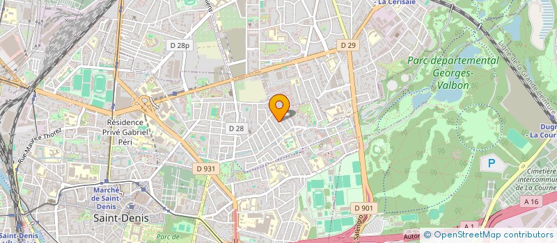 localisation de l'entreprise MONSIEUR BRUNO ECHALIER à SAINT-DENIS