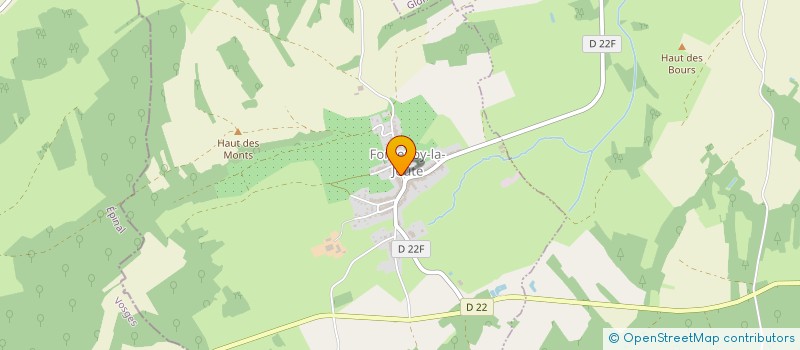 localisation de l'entreprise MONSIEUR BRUNO EHRET à FONTENOY-LA-JOUTE