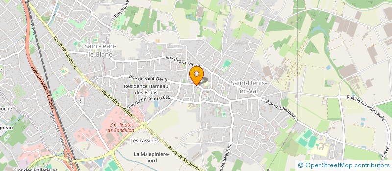 localisation de l'entreprise MONSIEUR BRUNO EKERN à SAINT-DENIS-EN-VAL