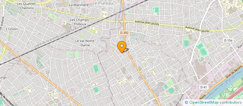 localisation de l'entreprise MONSIEUR BRUNO EMONIERE à BEZONS