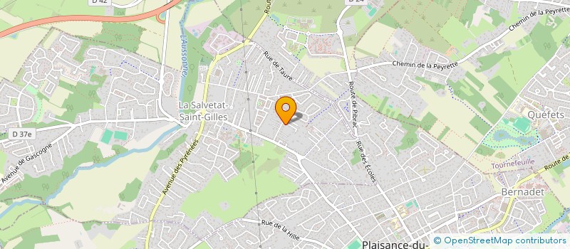 localisation de l'entreprise MONSIEUR BRUNO ENGEL  LA SALVETAT-SAINT-GILLES