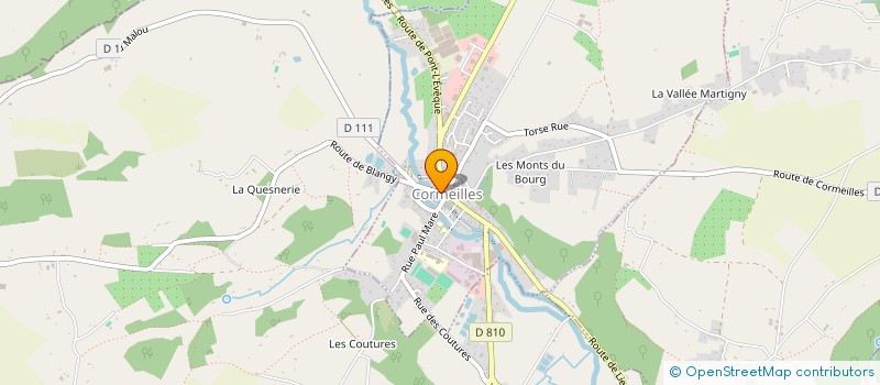 localisation de l'entreprise MONSIEUR BRUNO ENGUERRAND à CORMEILLES