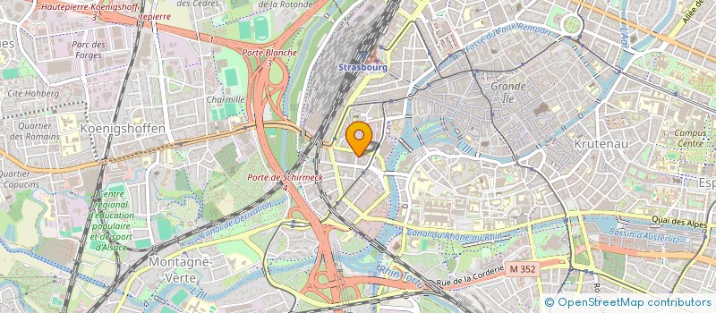 localisation de l'entreprise MONSIEUR BRUNO ERHOLD à STRASBOURG