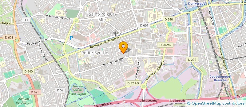 localisation de l'entreprise MONSIEUR BRUNO ERIC TURICKI à DUNKERQUE
