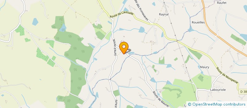 localisation de l'entreprise MONSIEUR BRUNO ESCABASSE  MONTPEZAT-DE-QUERCY