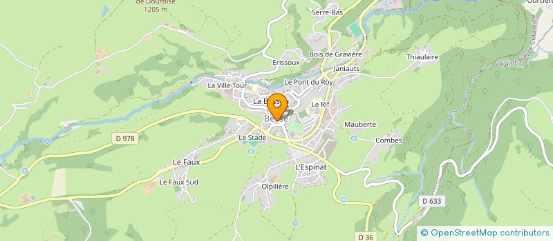 localisation de l'entreprise MONSIEUR BRUNO ESPY  BESSE-ET-SAINT-ANASTAISE