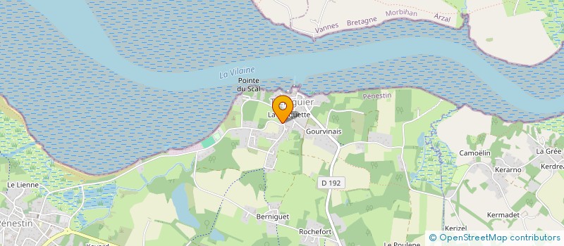 localisation de l'entreprise MONSIEUR BRUNO EVAIN  PENESTIN