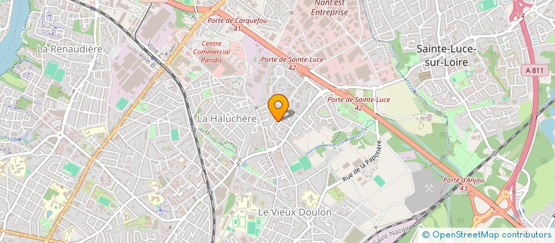 localisation de l'entreprise MONSIEUR BRUNO EXCOFFON à NANTES