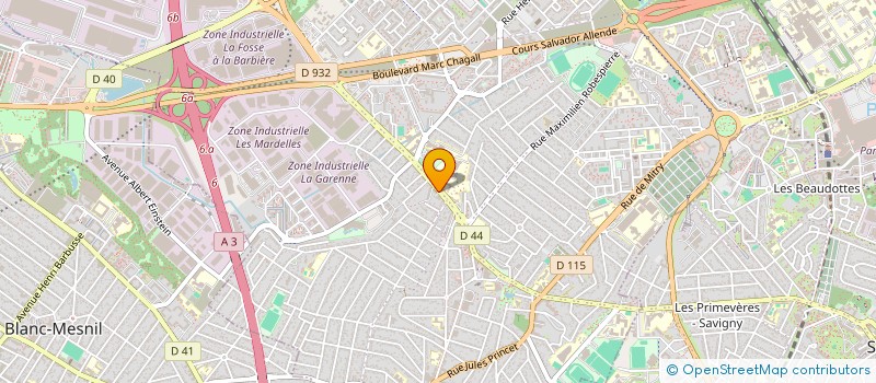 localisation de l'entreprise MONSIEUR BRUNO FABER à AULNAY-SOUS-BOIS