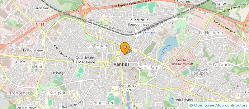 localisation de l'entreprise MONSIEUR BRUNO FABERI SOARES à VANNES