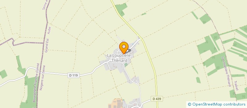 localisation de l'entreprise MONSIEUR BRUNO FABRE  LA LOUPTIERE-THENARD