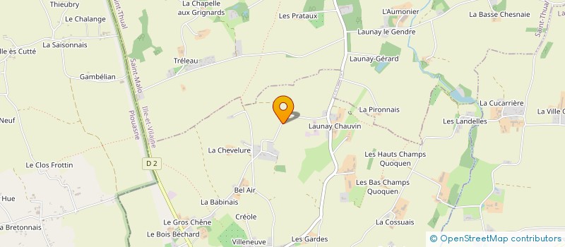 localisation de l'entreprise MONSIEUR BRUNO FAJAL  LONGAULNAY