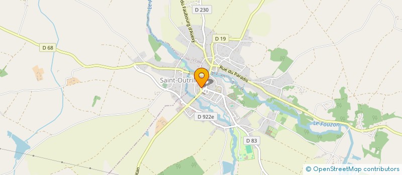 localisation de l'entreprise MONSIEUR BRUNO FALEMPIN à GRACAY