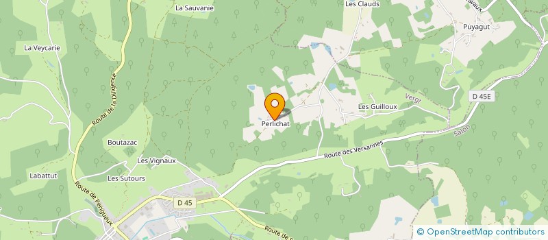 localisation de l'entreprise MONSIEUR BRUNO FAURE à LACROPTE