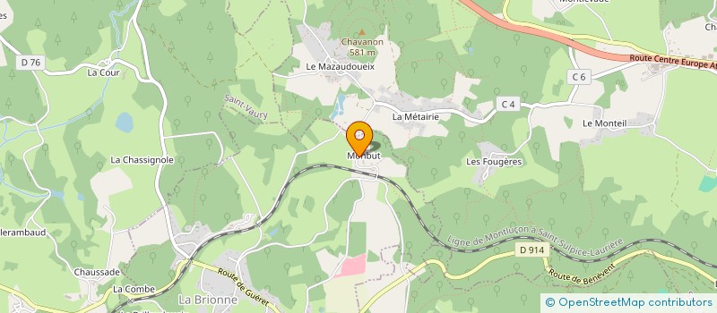 localisation de l'entreprise MONSIEUR BRUNO FAURE  LA BRIONNE