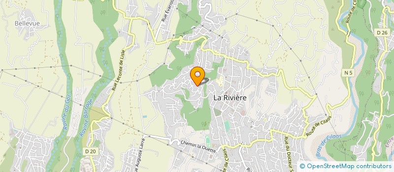 localisation de l'entreprise MONSIEUR BRUNO FAURE-VINCENT à SAINT-LOUIS