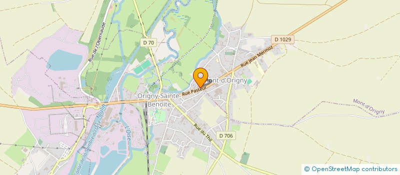 localisation de l'entreprise MONSIEUR BRUNO FAVEREAUX  MONT-D'ORIGNY