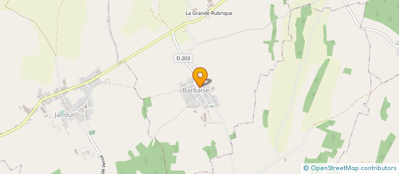 localisation de l'entreprise MONSIEUR BRUNO FAY  BARBAISE