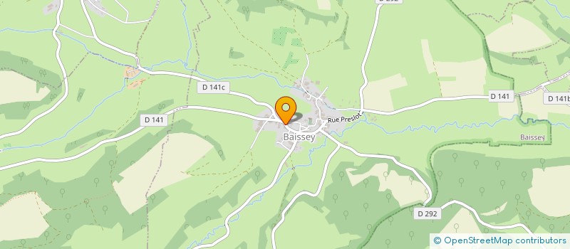 localisation de l'entreprise MONSIEUR BRUNO FEBVRE à BAISSEY