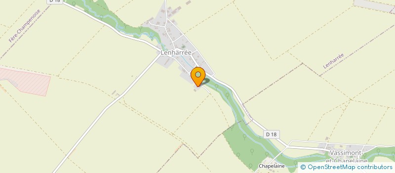 localisation de l'entreprise MONSIEUR BRUNO FELIX  LENHARREE