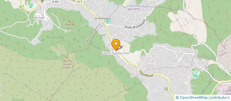 localisation de l'entreprise MONSIEUR BRUNO FERNANDEZ  SAINT-SAVOURNIN