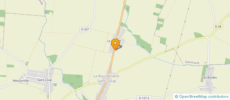 localisation de l'entreprise MONSIEUR BRUNO FERREIRA à LA BOURDINIERE-SAINT-LOUP