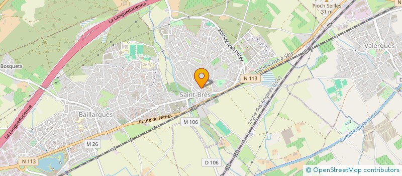 localisation de l'entreprise MONSIEUR BRUNO FERREIRA MARTINS  SAINT-BRES