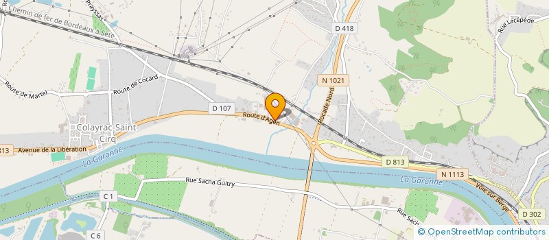 localisation de l'entreprise MONSIEUR BRUNO FERREIRA OLIVEIRA  COLAYRAC-SAINT-CIRQ